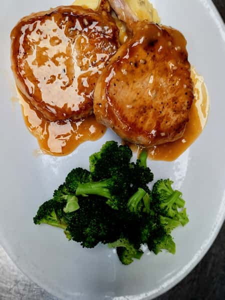 apple cider dijon pork chops