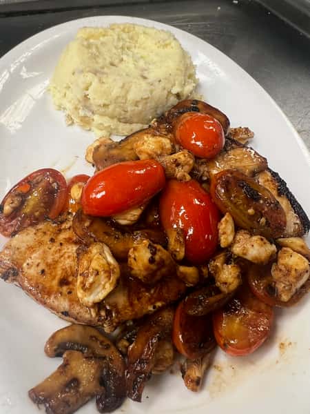 PAN SEARED SWORDFISH