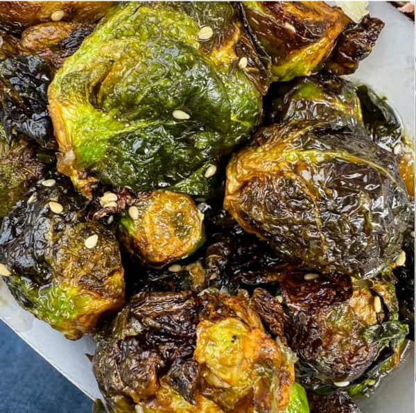 CRISPY FRIED BRUSSELS SPROUTS