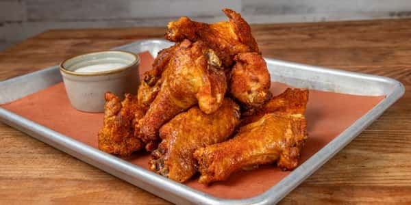 Smoked Wings (6) Plate