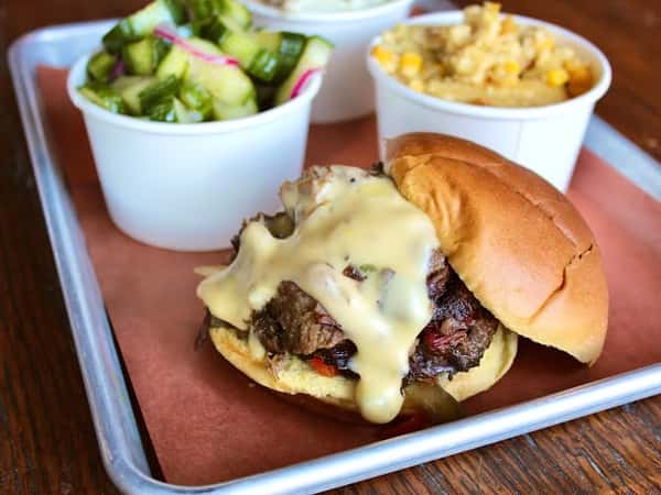 Brisket & Cheddar Sandwich