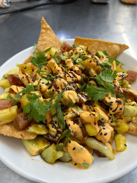 Poke Nachos