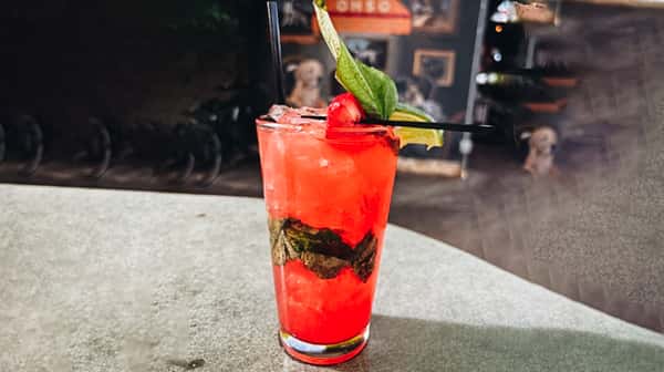 Strawberry Basil Margarita