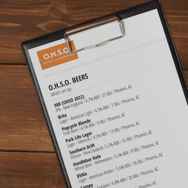 988 menu