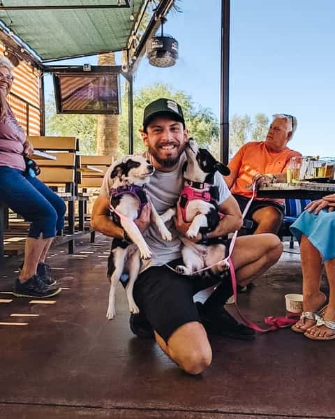 Dog friendly patio