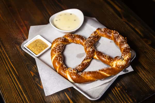 Monster Pretzel & Dips