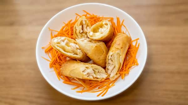 Cheese spring rolls