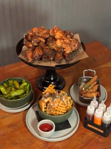 display of food