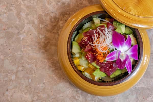 Orange Spicy Tuna Salad
