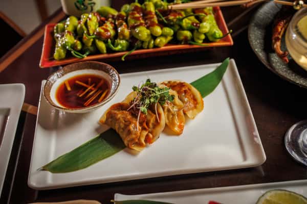 Spicy Wagyu Beef Potstickers