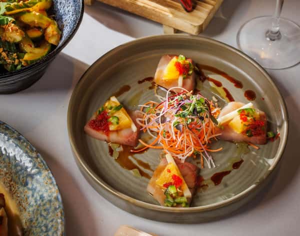 Hamachi Crudo
