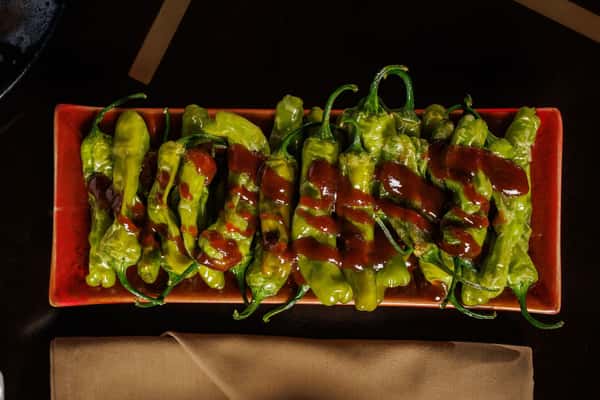 Blistered Shishito Peppers