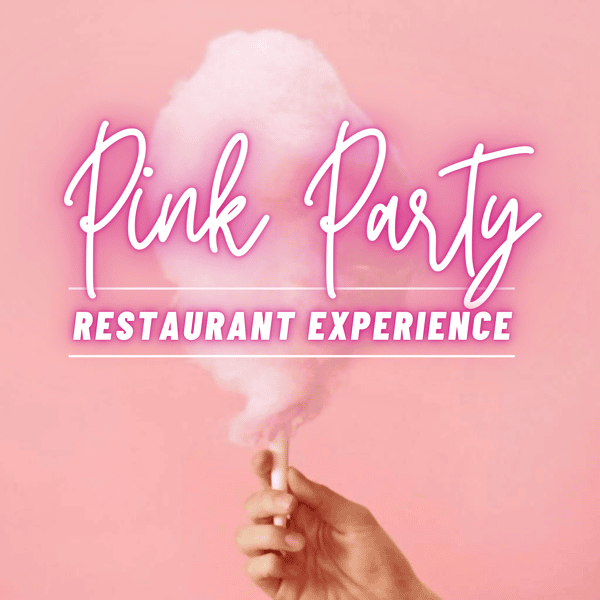 pink party restaurant style 