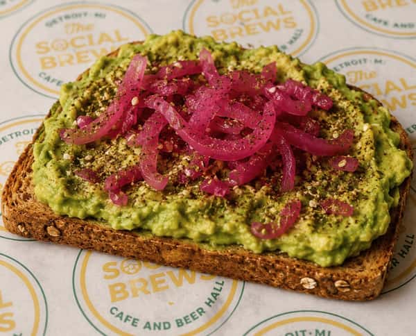 Have you tried Avocado Toast at The Social Brews yet? 🥑 Hearty multigrain toast layered with creamy avocado, finished with earthy za'atar spice and tangy pickled onions, makes Avocado Toast a fresh, flavorful bite that feels both comforting and bold.

#TheSocialBrews #AvocadoToast #BrunchBites #FreshFlavor