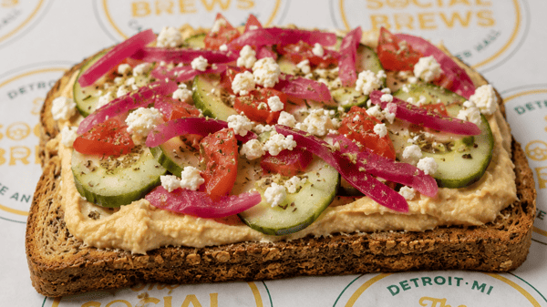 Hummus Toast
