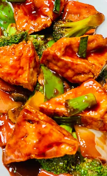 Tofu with Green Chili Meal