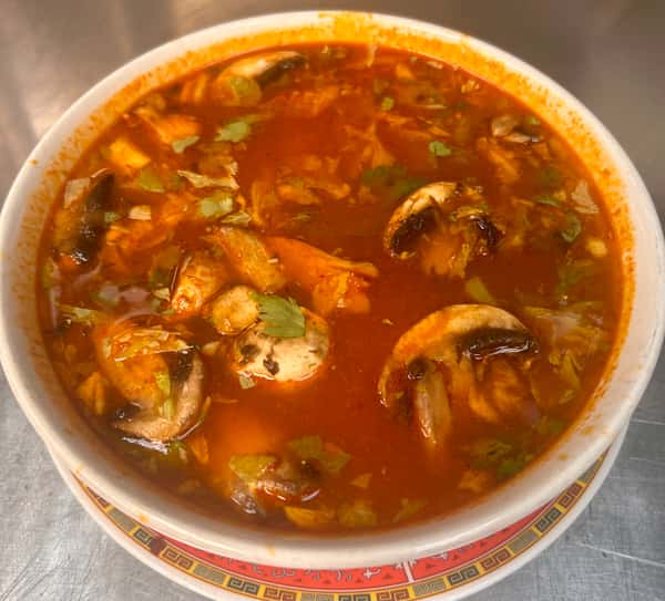 Large Shrimp Tom Yum Soup