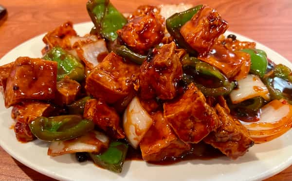 Bean Curd in Black Bean Chili Sauce