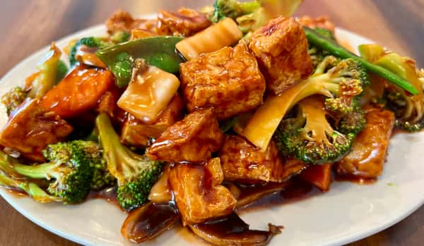Bean Curd with Mixed Vegetables