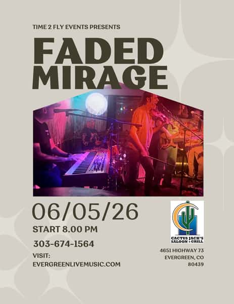 faded image live music