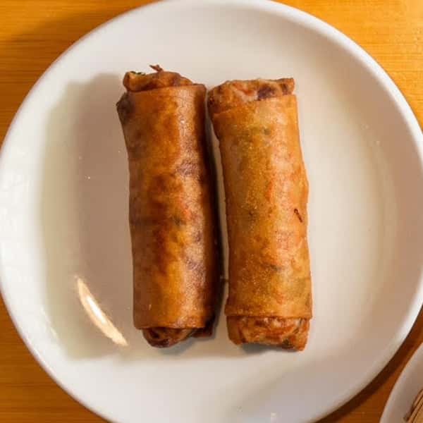 Crispy Veggie Spring Rolls