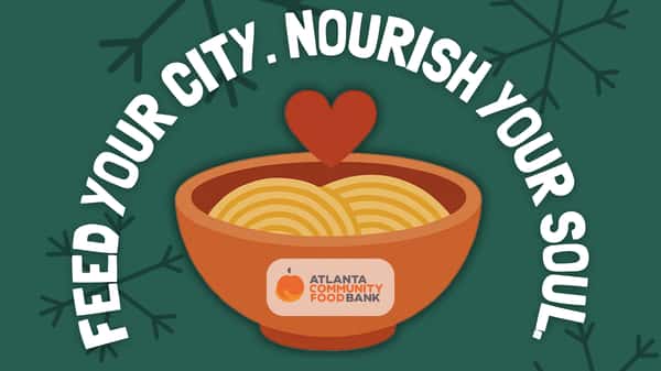 For every meal you buy at Doc Chey's in December, we'll donate 3 meals to the Atlanta Community Food Bank