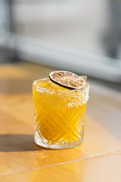 Passion Fruit Mezcal Margarita