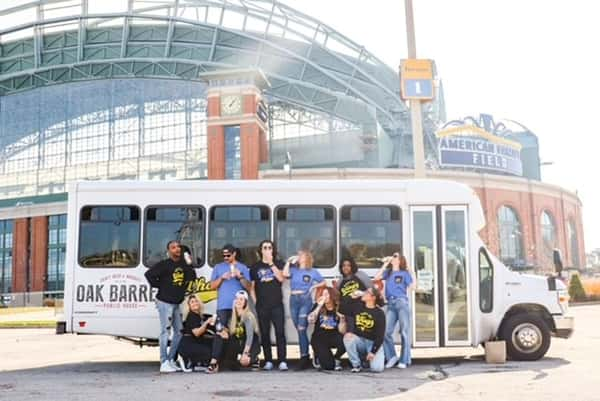 Packer Tailgate Bus - Oak Barrel Public House