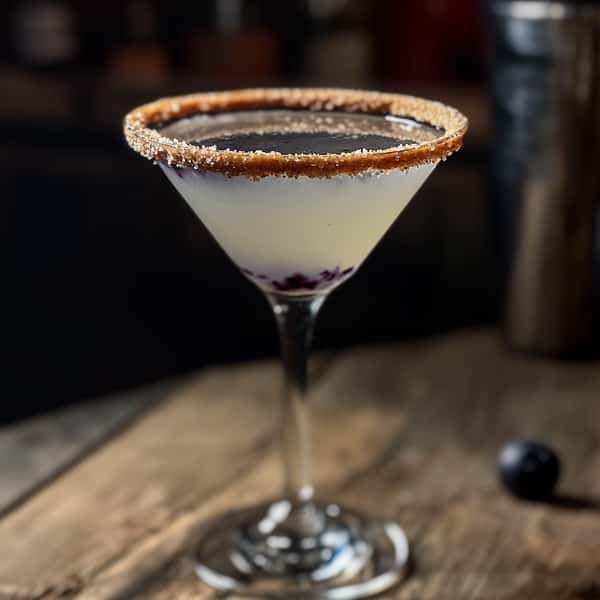 Blueberry Pie Martini