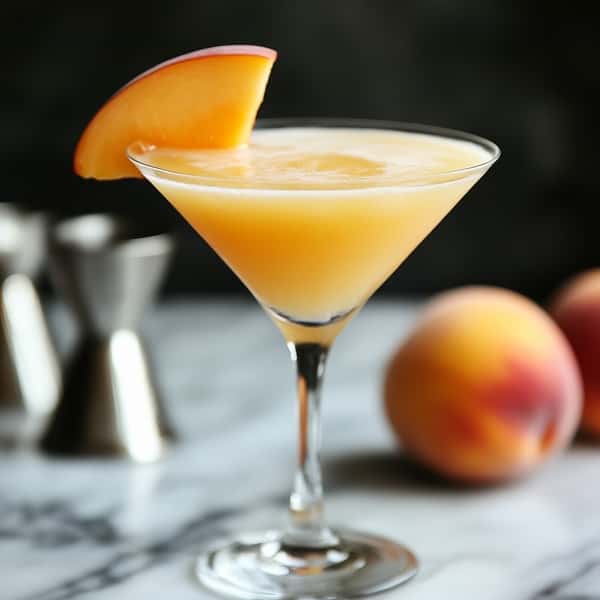 Peachy Keen Martini