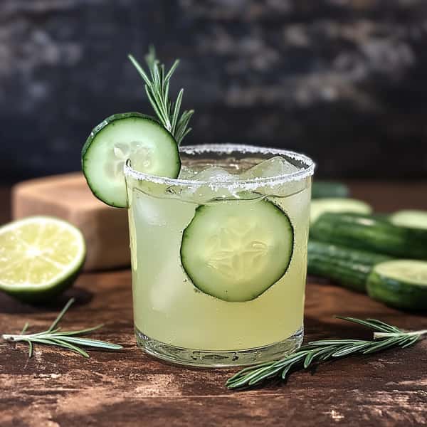 Cucumber Jalapeno Rosemary Smash