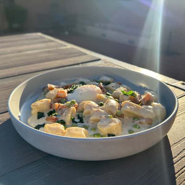 Gnocchi Carbonara
