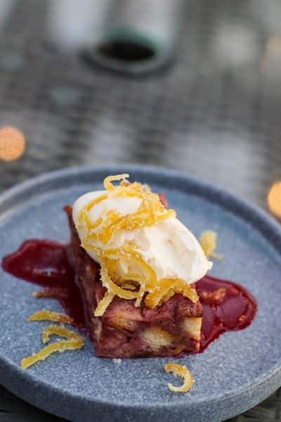 Berry Bread Pudding