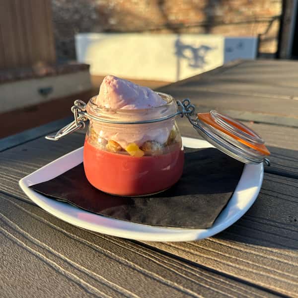 Blood Orange Panna Cotta