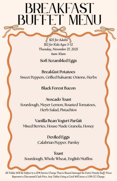 Thanksgiving Breakfast