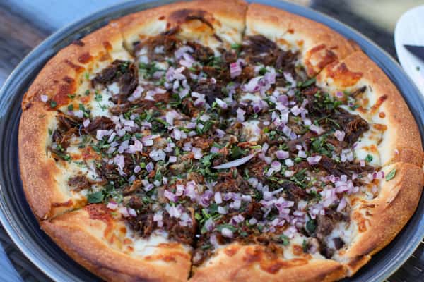 Short Rib Birria Pizza
