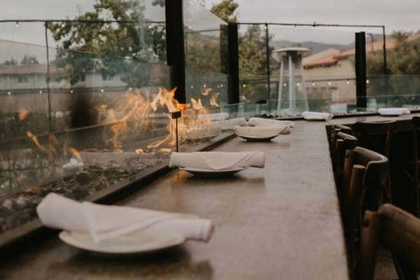outdoor seating