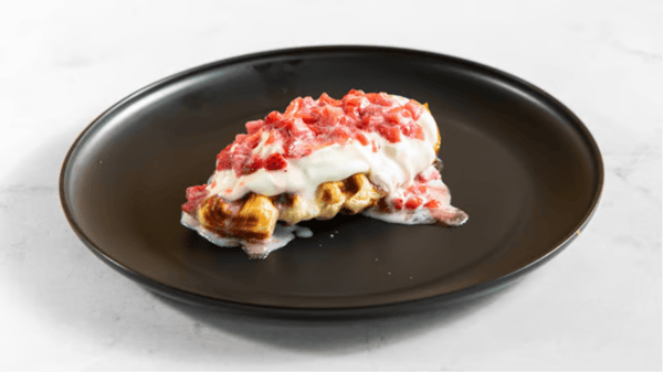 Fresas Con Crema Croffle