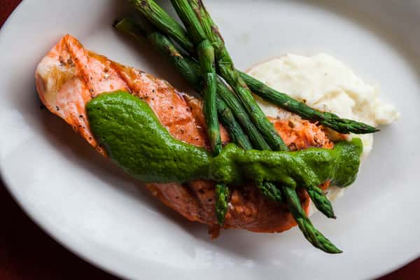 Charbroiled Fresh Salmon Fillet