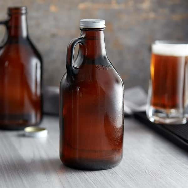 64 oz. Growler Glass Container