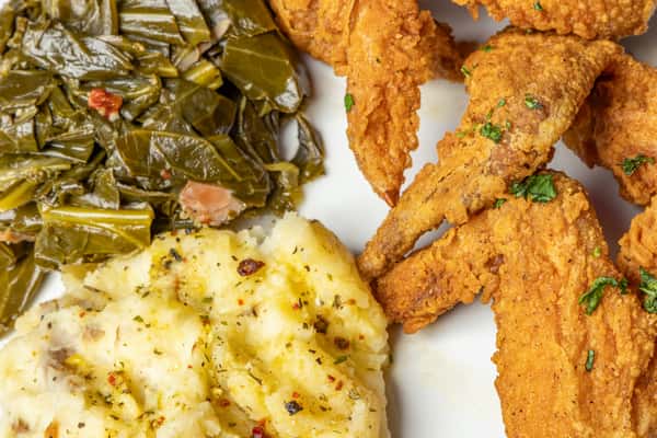 Whole wings Plate