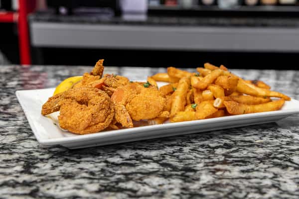 Shrimp Po Boy & Fries
