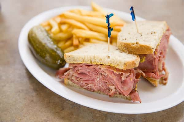 Hot Pastrami Sandwich - Lunch &amp; Dinner - Danny&amp;#39;s Deli &amp; Grill ...