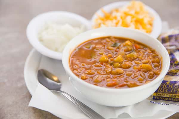 Bowl of Vegetarian Chili