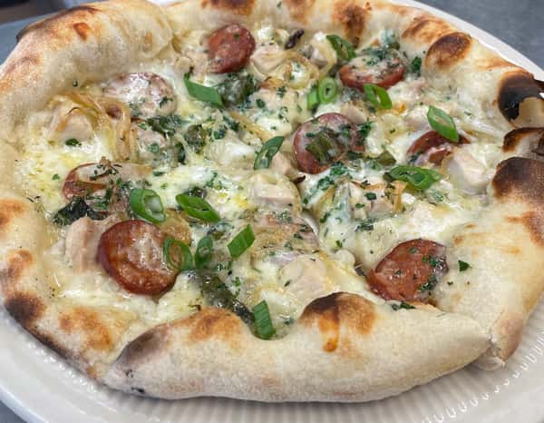 Gumbo Pizza