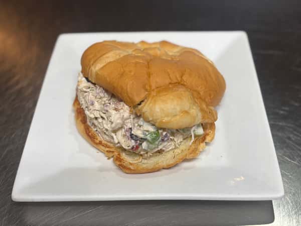 Red, White, & Blue Chicken Salad Sandwich