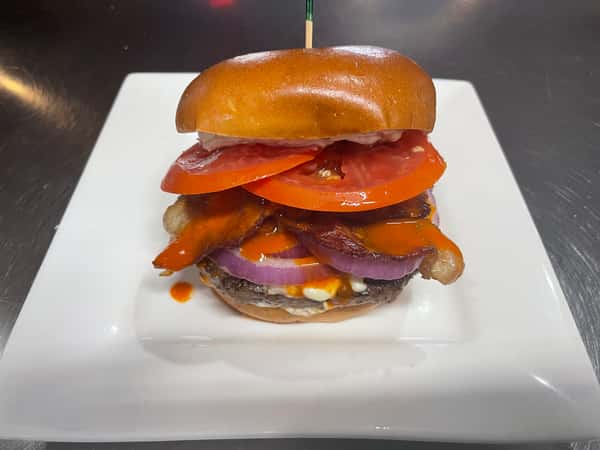 Red, White, & Blue Burger