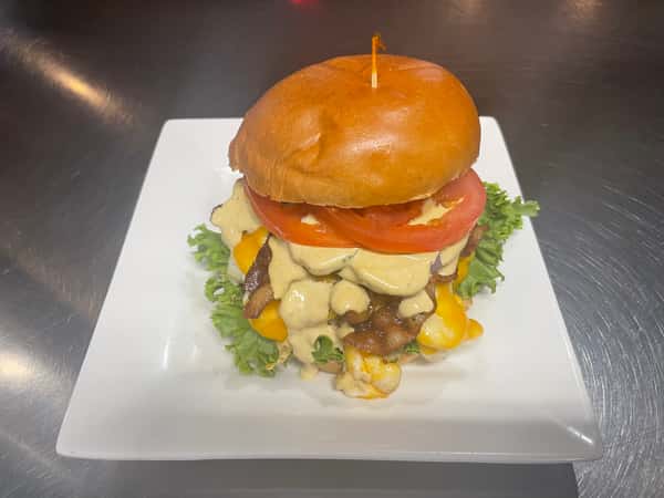 Bacon Mac Burger 