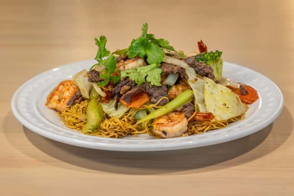 Combination Stir Fried Egg Noodle