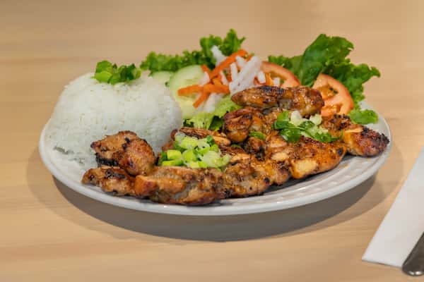 Grilled Chicken Breast With Rice